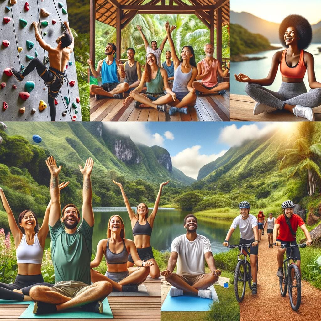 Join our Adventure Fitness Retreats for a rejuvenating escape in nature. #AdventureFitnessRetreats