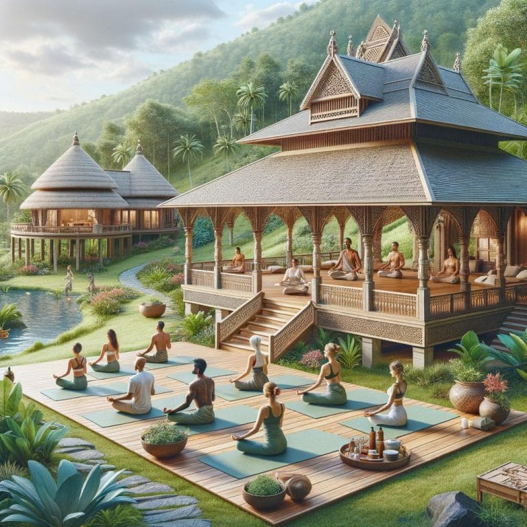 Ayurveda Yoga Retreats 15 Experience holistic healing and relaxation at Ayurveda Yoga Retreats amidst serene nature settings