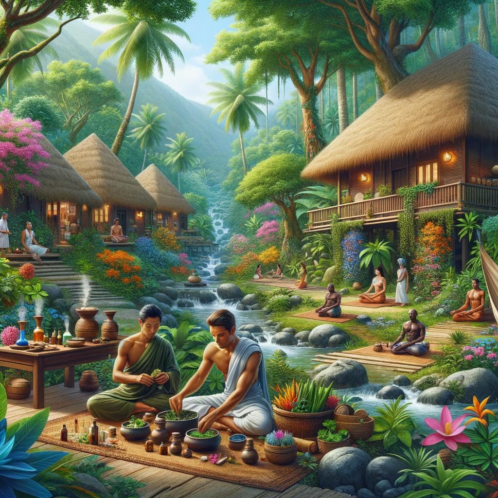 Experience traditional Ayurvedic rejuvenation practices at our retreats focused on holistic wellness and healing