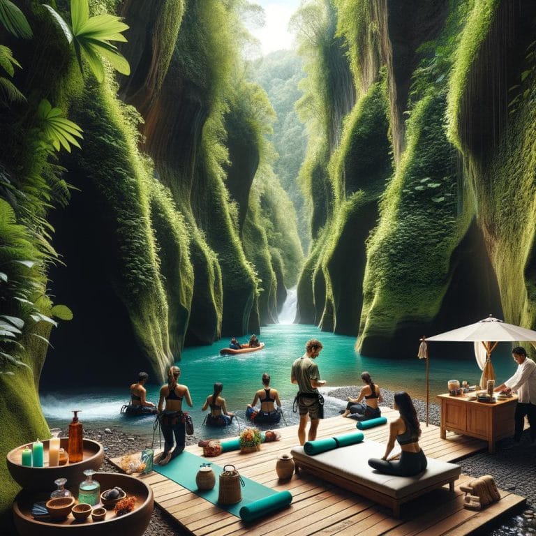 Canyoning Wellness Retreats 5 Explore nature's beauty and recharge at our Canyoning Wellness Retreats