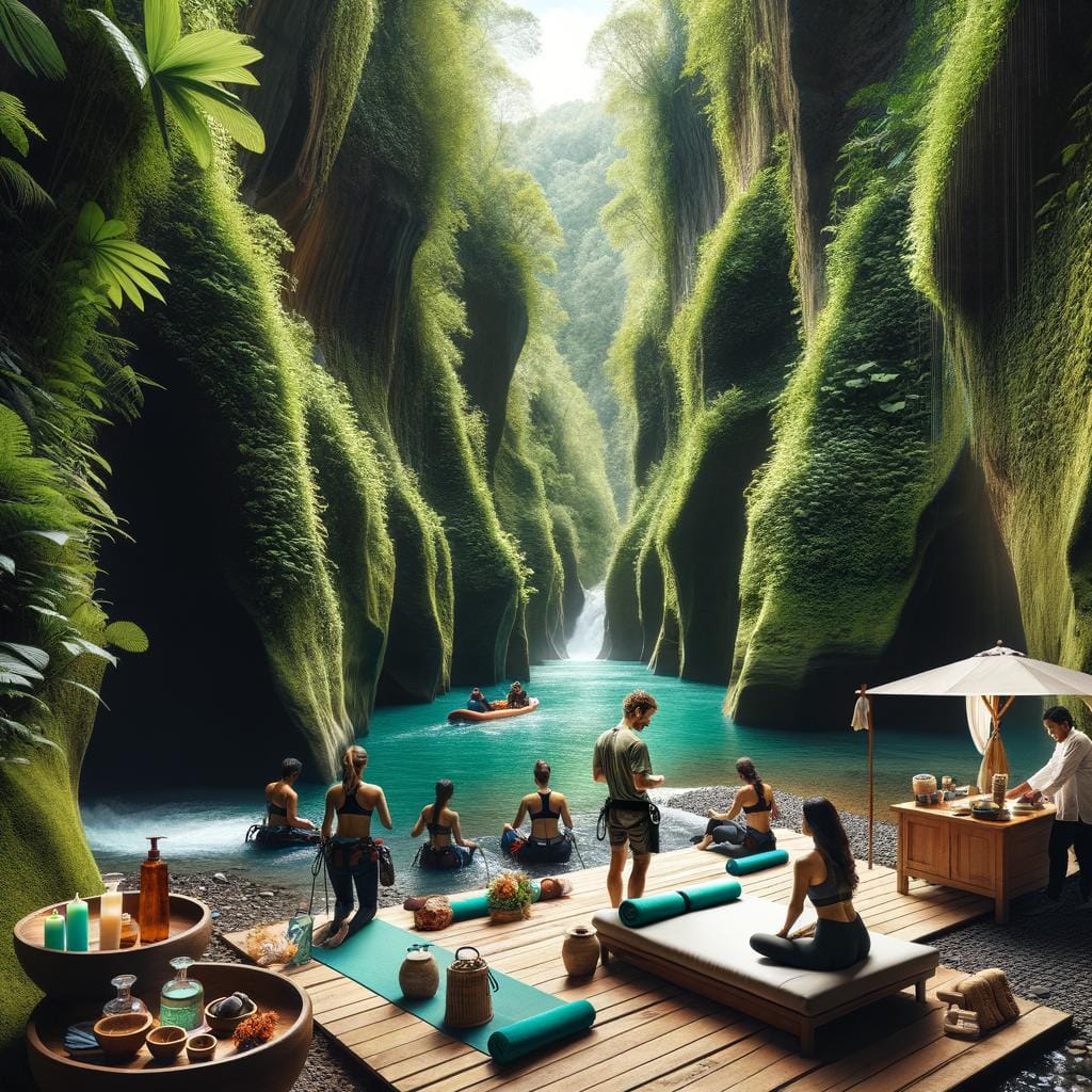 Canyoning Wellness Retreats Explore nature's beauty and recharge at our Canyoning Wellness Retreats