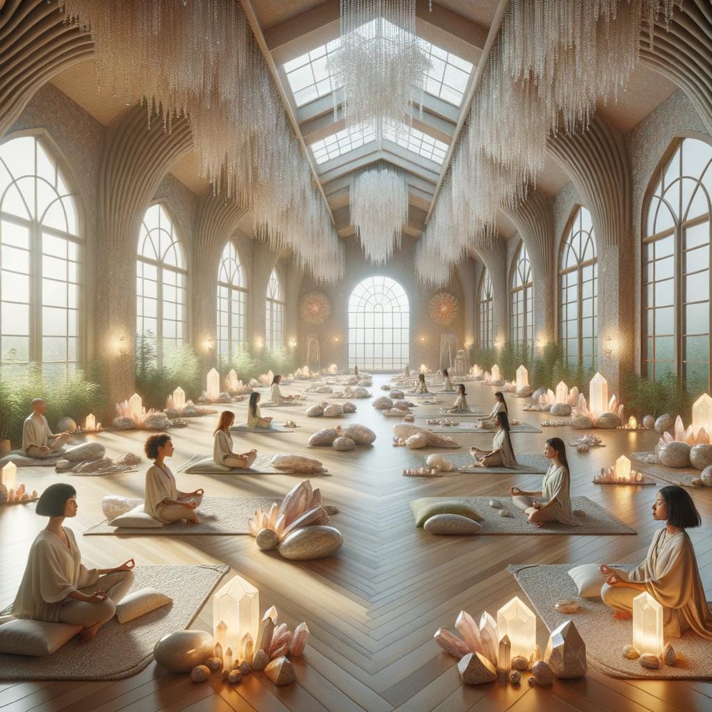 Crystal Healing Retreats 1 Experience transformative energy at Crystal Healing Retreats for ultimate rejuvenation and healing
