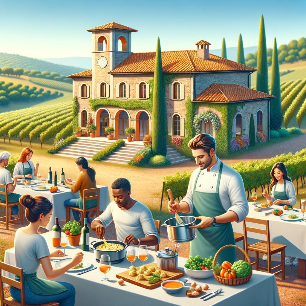 Culinary Retreats 1 Experience gourmet cuisine and relaxation at exclusive culinary retreats worldwide
