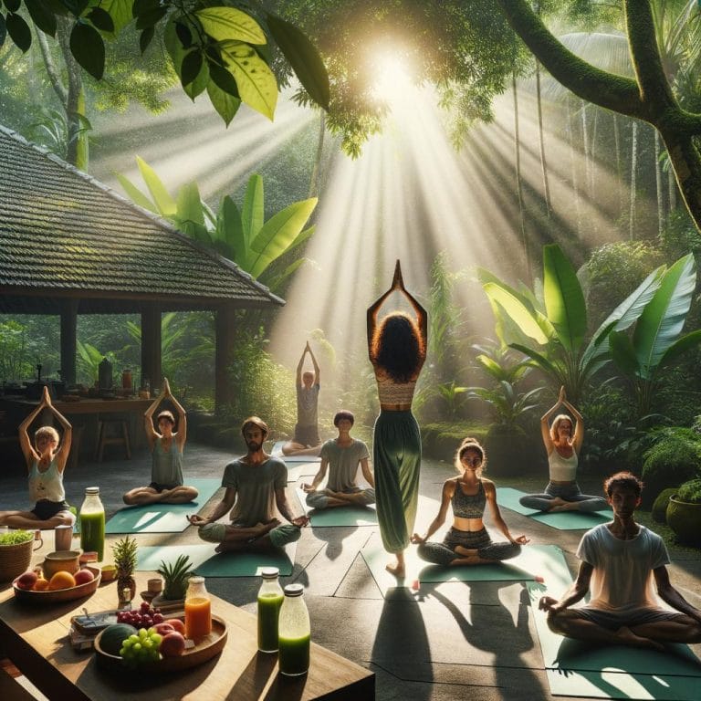 Revitalize mind and body at Detox and Yoga Retreats combining relaxation and wellness activities