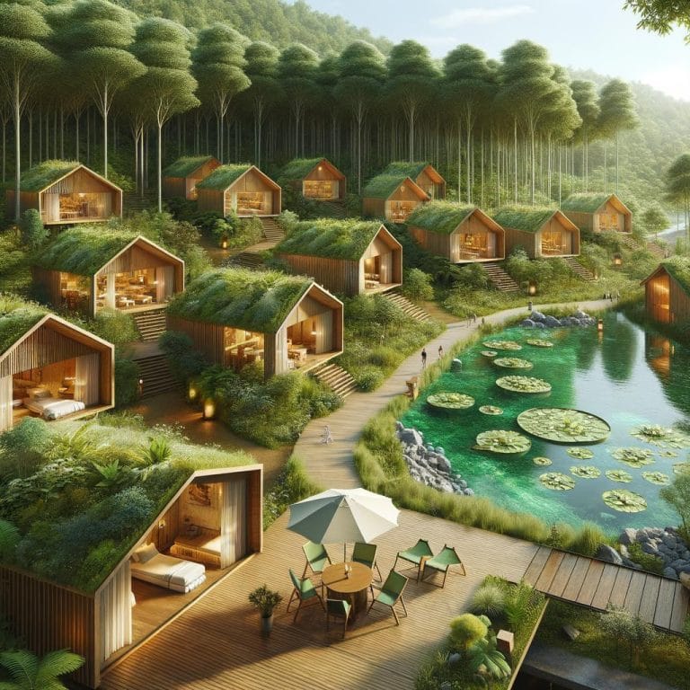 Eco-Luxury Nature Retreats 5 Tranquil eco-luxury nature retreats nestled amidst stunning landscapes