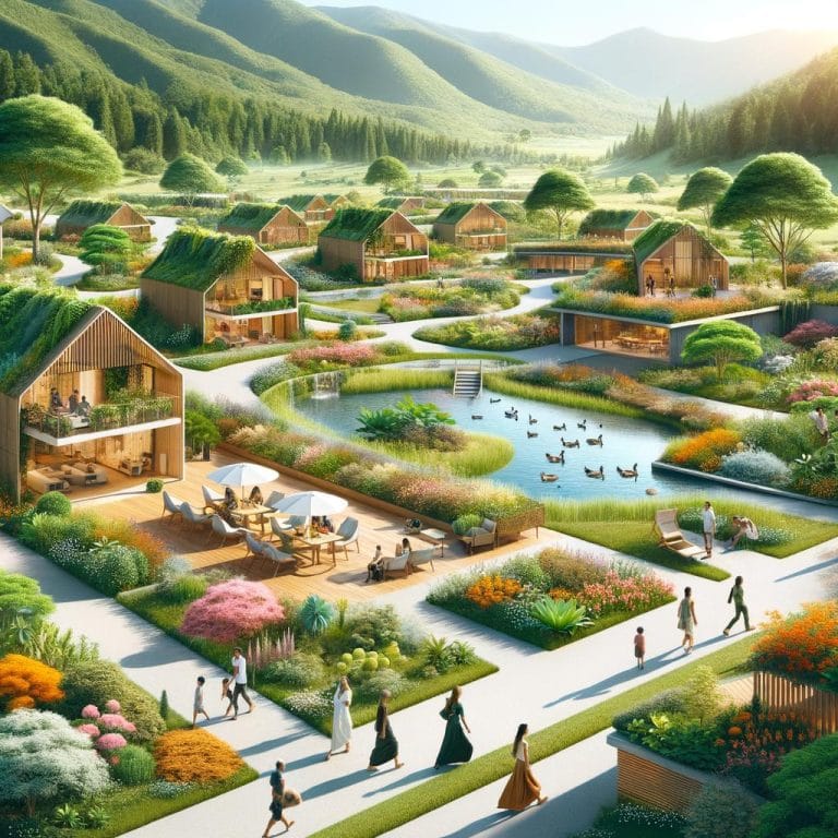 Eco-Luxury Retreat Centers 11 Escape to sustainable ECO-LUXURY RETREAT CENTERS for rejuvenation with eco-friendly amenities and breathtaking surroundings