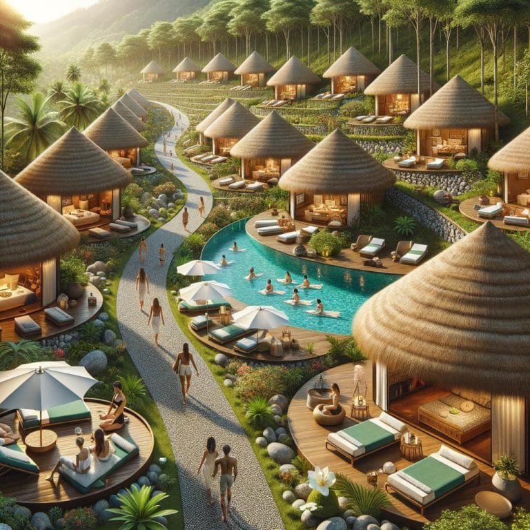 Eco-Luxury Wellness Resorts 13 Experience sustainable luxury at ECO-LUXURY WELLNESS RESORTS - rejuvenate mind, body, and soul responsibly