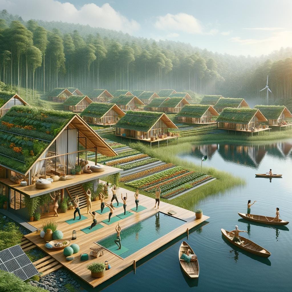 a peaceful escape blending nature and well-being