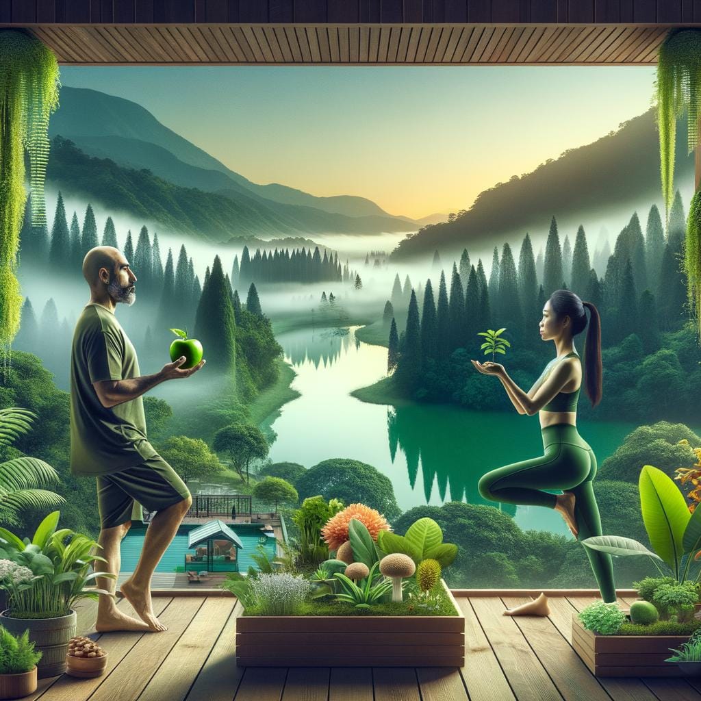 Immerse in refreshing green wellness experiences for ultimate relaxation and rejuvenation