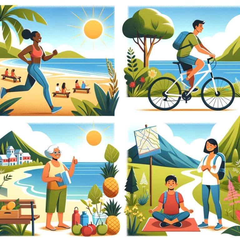 Health Vacation Tips 7 Transform your getaway with these health vacation tips - stay active, unwind, and eat clean