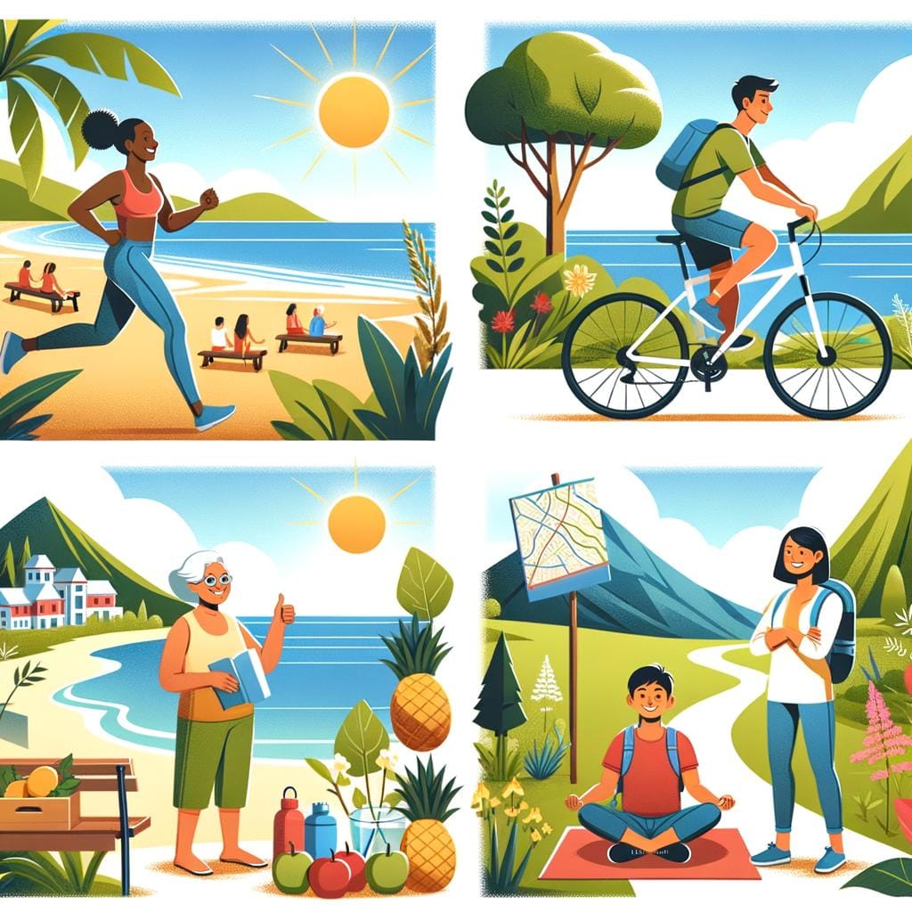 Health Vacation Tips Transform your getaway with these health vacation tips - stay active, unwind, and eat clean