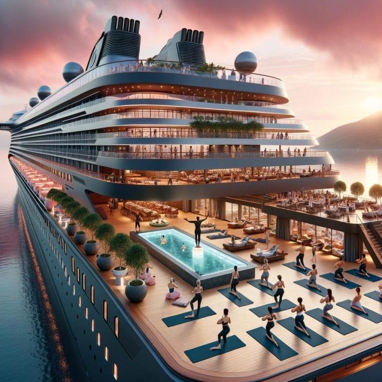 Indulge in opulent spa treatments and relaxing activities on our luxurious wellness cruise experiences