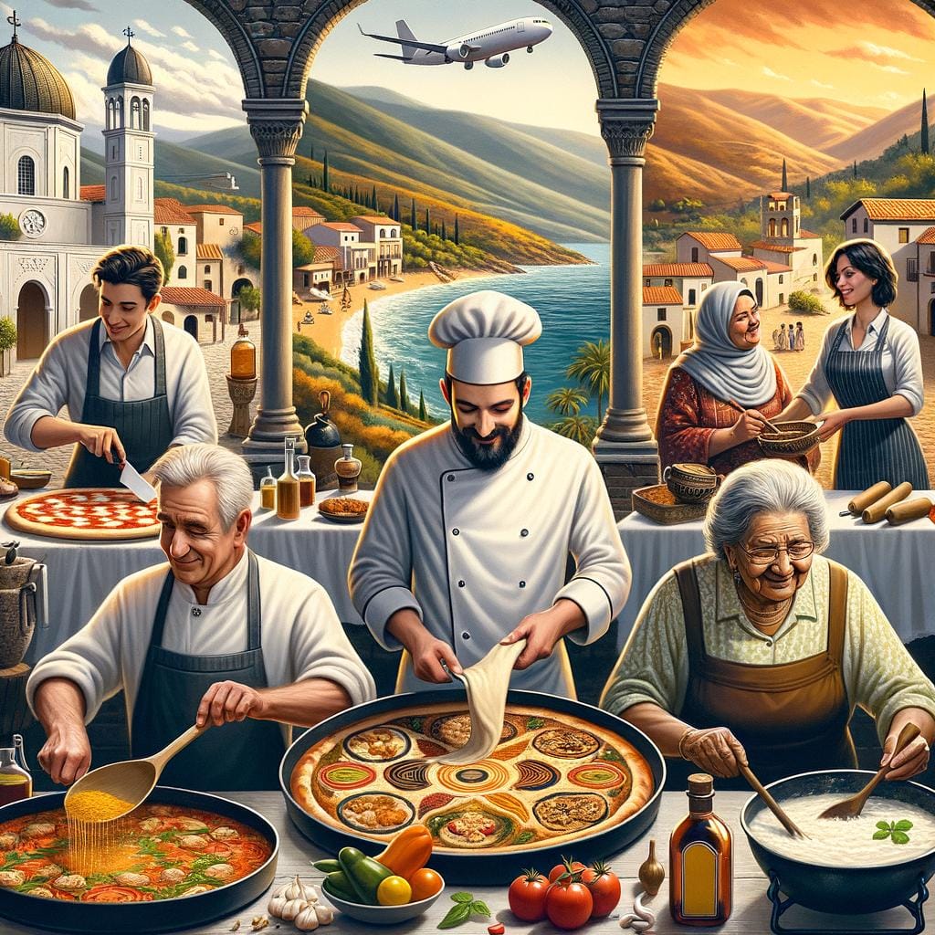 Mediterranean Cuisine Tours Explore the flavors of the Mediterranean on our cuisine tours, experiencing delightful dishes and local specialties