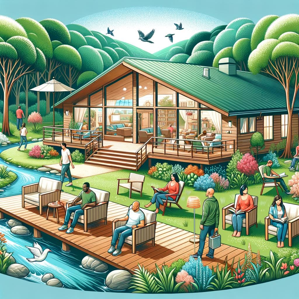 Revitalize at serene mental health retreats, fostering inner peace and holistic healing