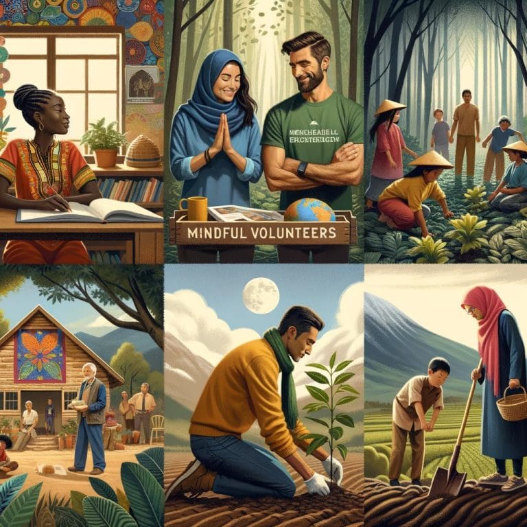 Transformative, culturally immersive mindful volunteer experiences abroad fostering personal growth and global connection