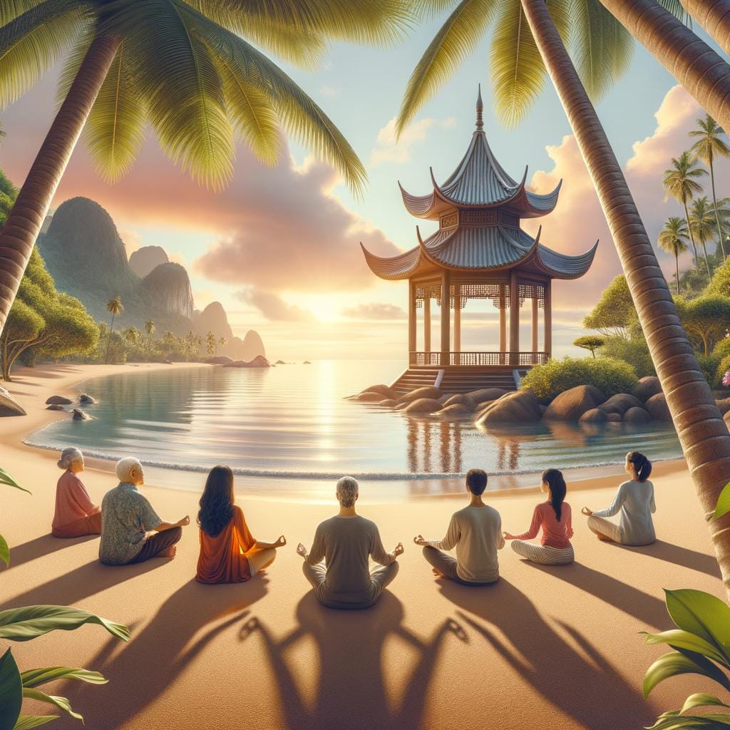 Explore serene meditation retreats for mindfulness holidays in nature, offering relaxation and rejuvenation