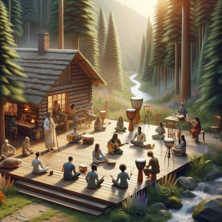 Discover healing through music therapy retreats - recharge mind and soul with every note played