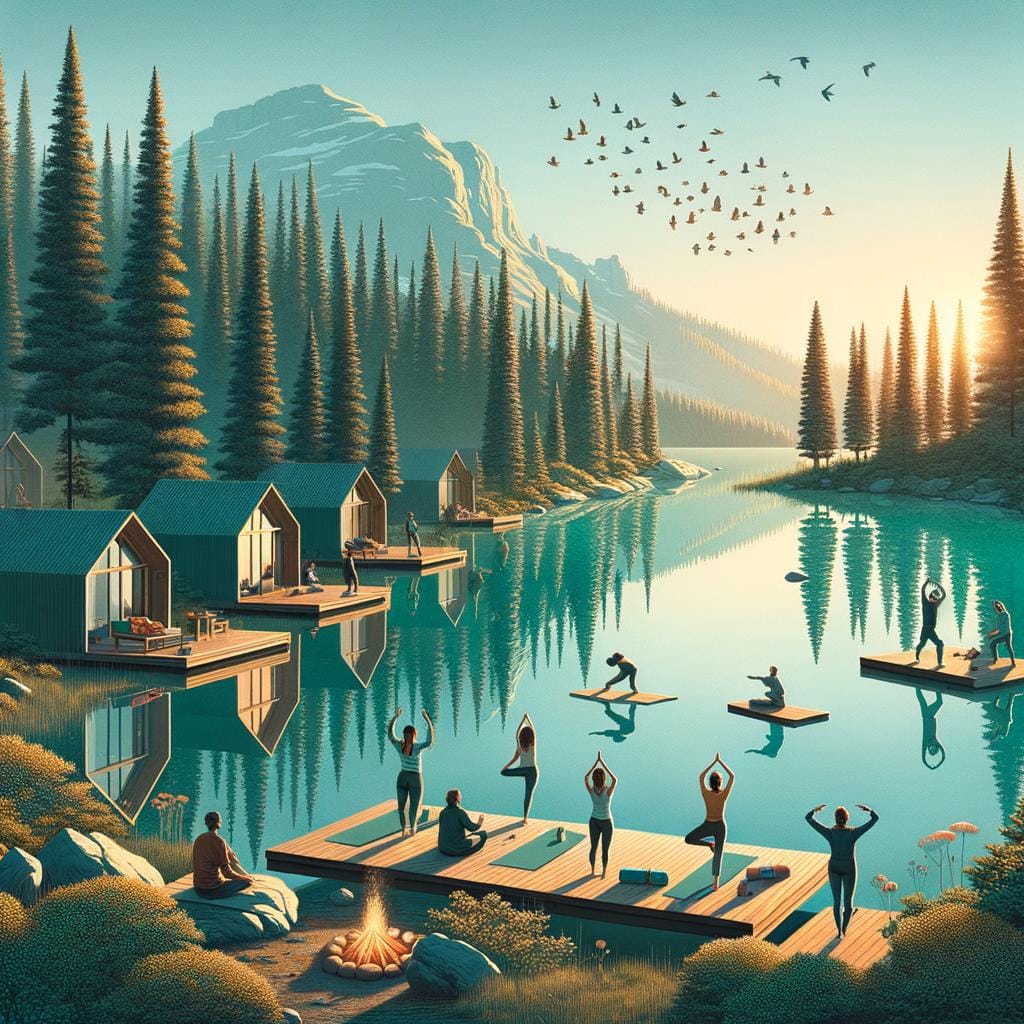 Experience tranquility at NATURE IMMERSION RETREATS surrounded by lush landscapes and calming sounds of nature