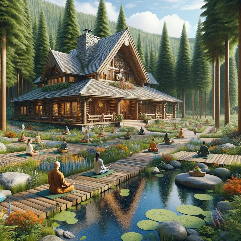 Nature Meditation Retreat Centers Tranquil escape at NATURE MEDITATION RETREAT CENTERS for inner peace and rejuvenation