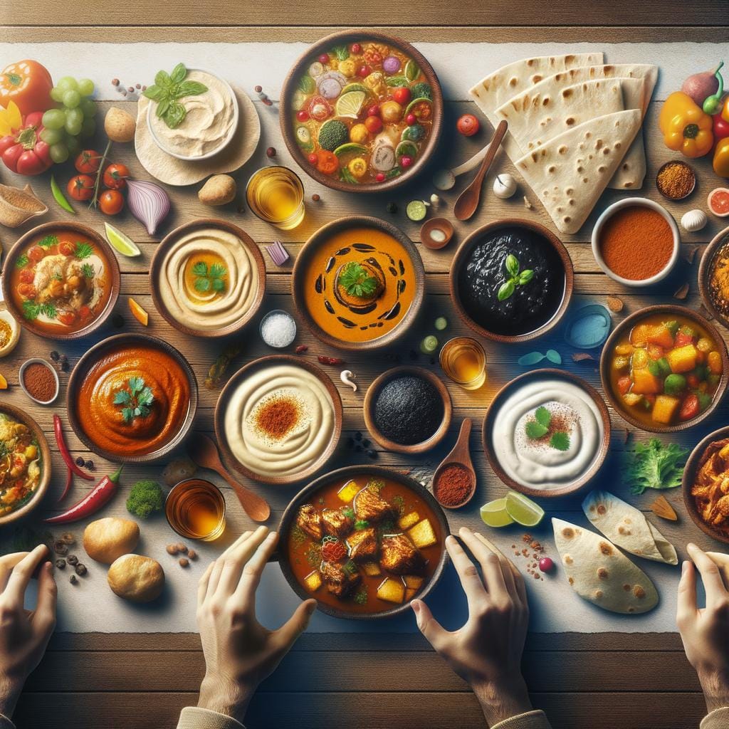 Explore healthy dishes from around the world