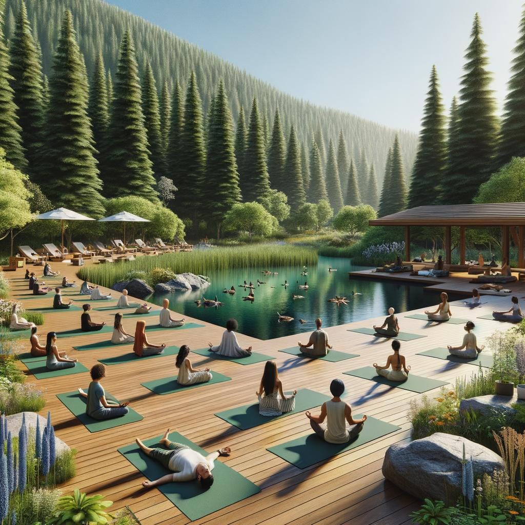 Escape your routine with our restorative yoga retreats in serene natural surroundings