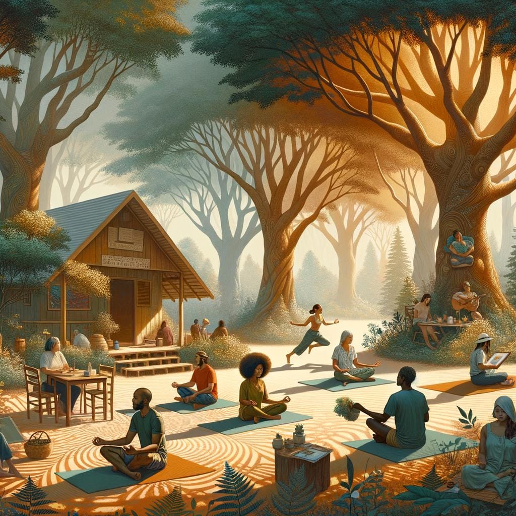 Retreats for Caregivers 1 A sanctuary for self-care, healing, and rejuvenation