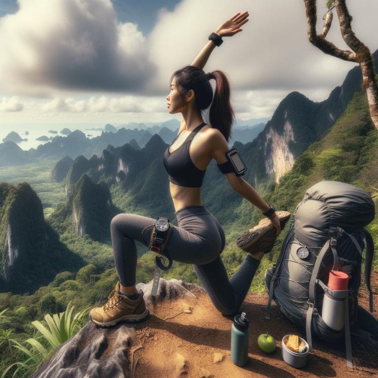 hiking, camping, and exploring nature solo