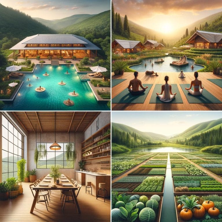 Explore eco-friendly retreats and spas at sustainable wellness destinations worldwide