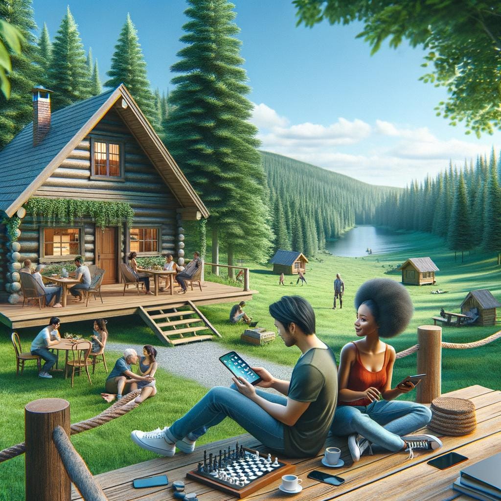 Visual Reference: Technology Detox Retreat Benefits