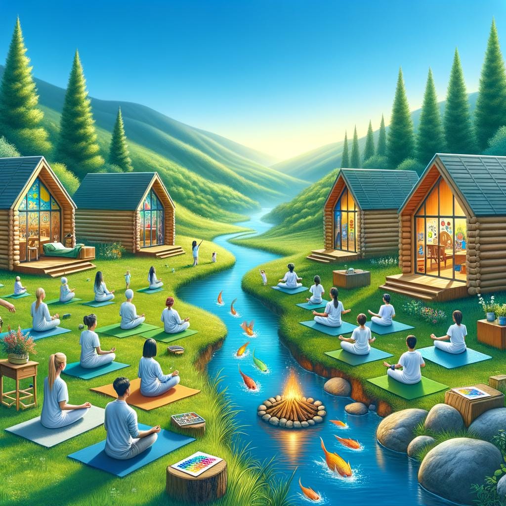 Wellness Retreat Symbol photos - Shutterstock