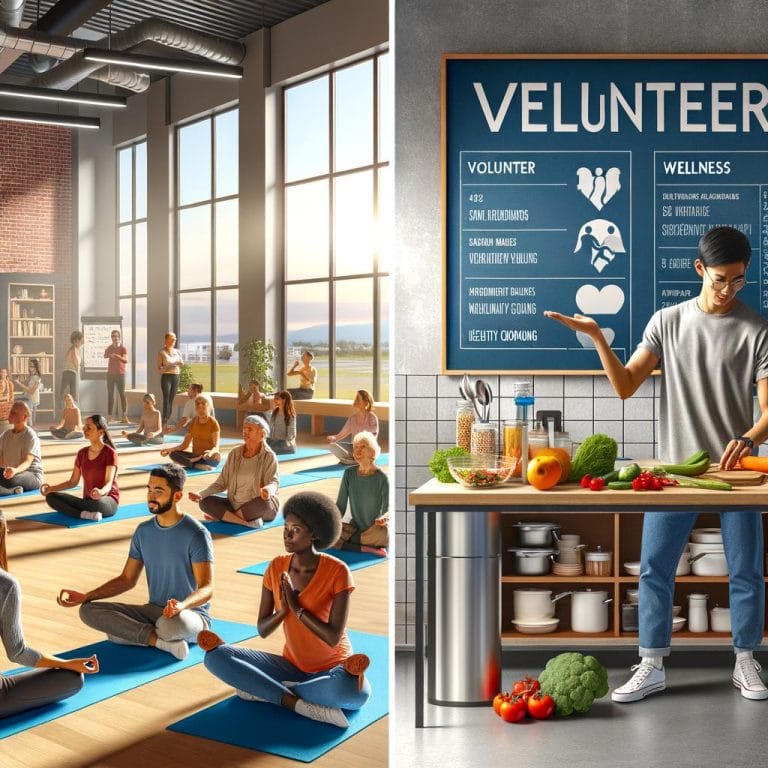 Enriching health and happiness through community service initiatives