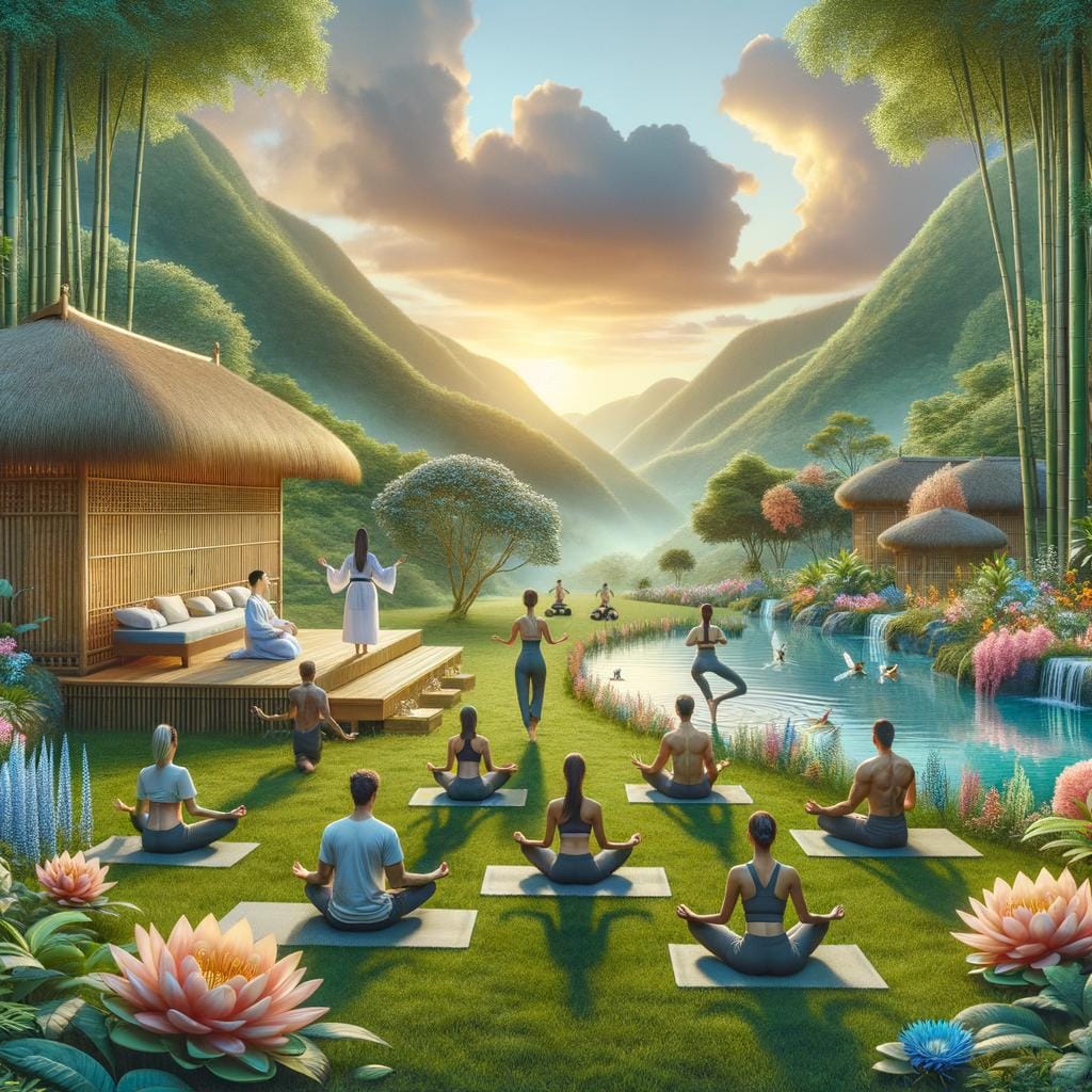 Relax and rejuvenate at exclusive yoga and spa retreats in tranquil natural settings