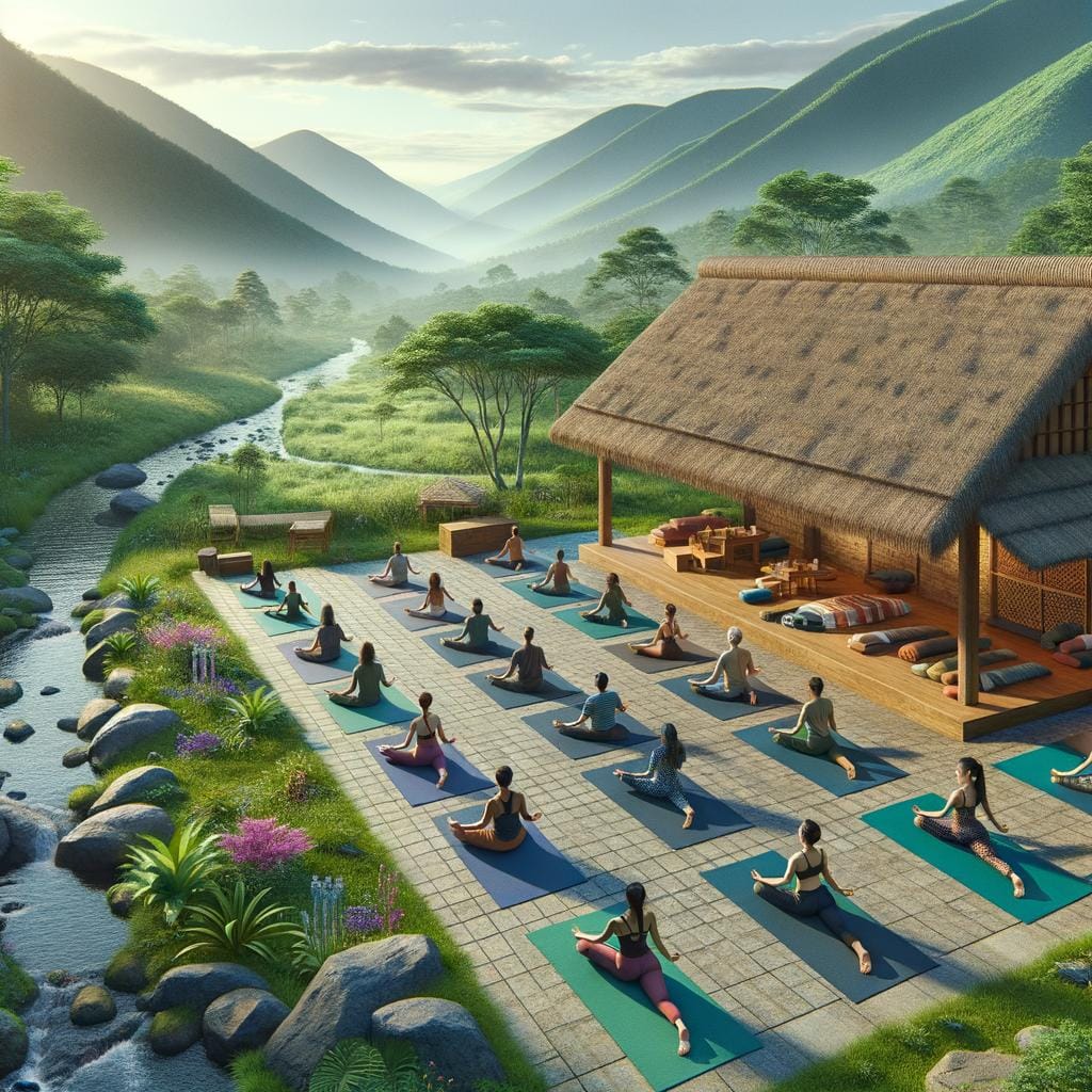 Yoga Ashrams 1 Serene retreat at top yoga ashrams worldwide for ultimate relaxation and spiritual growth