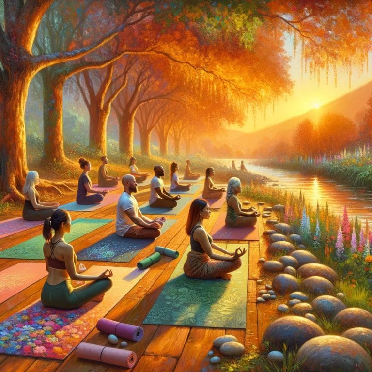 Inner peace through nature, meditation, and rejuvenating practice