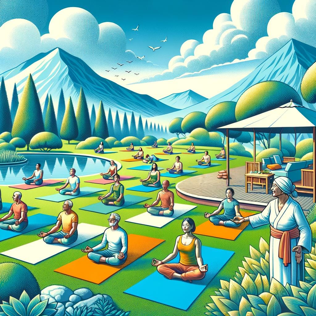 Experience ultimate serenity at our yoga retreats for relaxation by the tranquil beach
